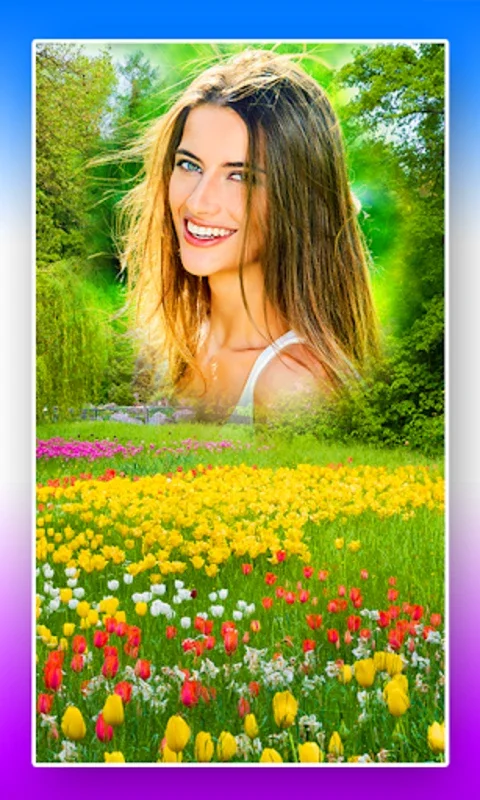 Garden Photo Frames for Android - Enhance Photos