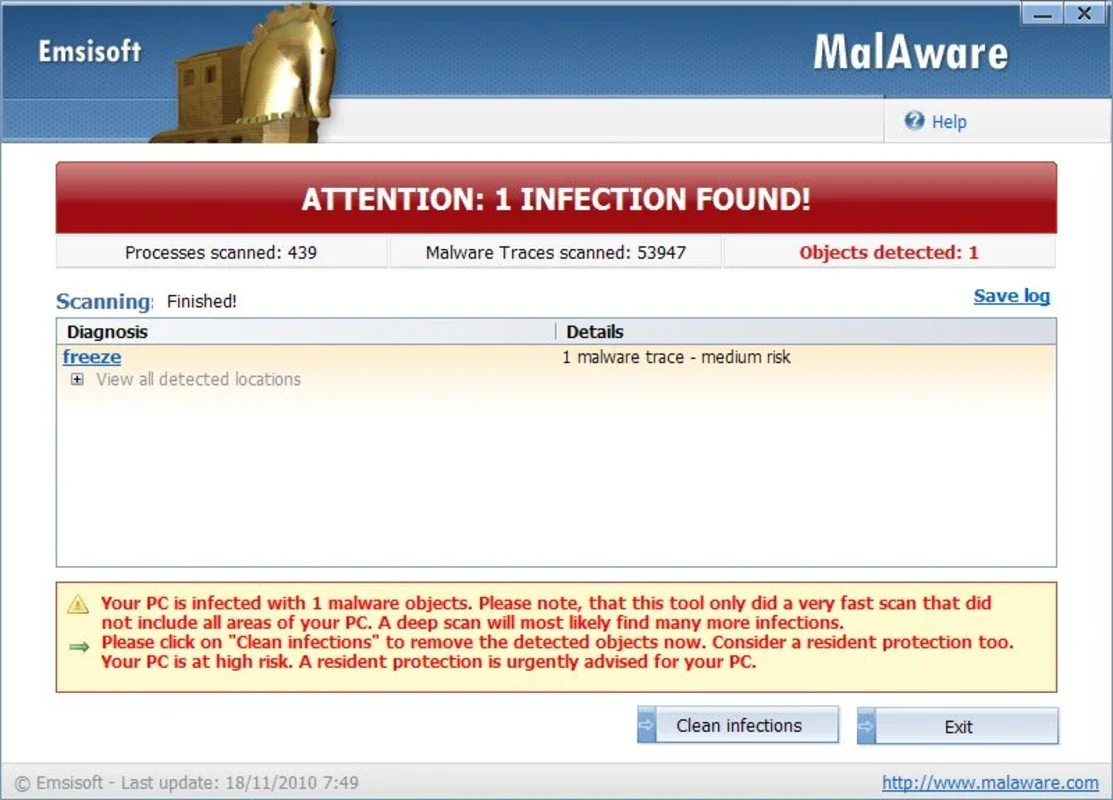 MalAware for Windows: Fast and Easy Malware Removal