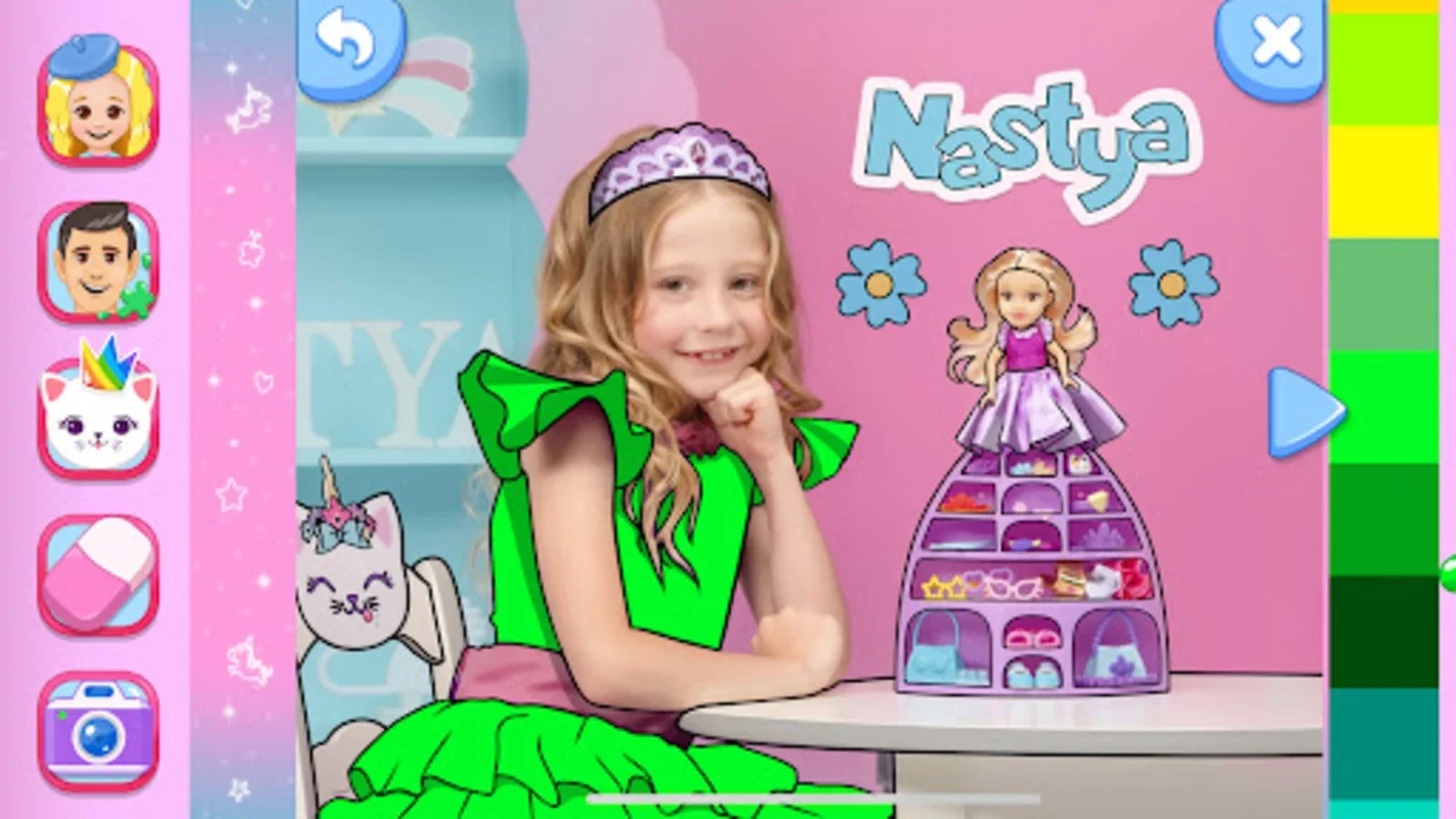 Like Nastya Coloring Book for Android - Boosting Kids' Creativity