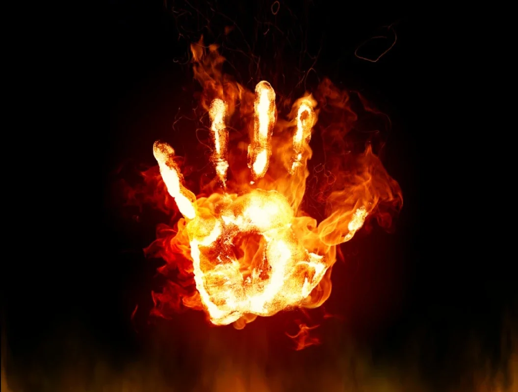 Fire Hands Screensaver for Windows - Stunning Visuals