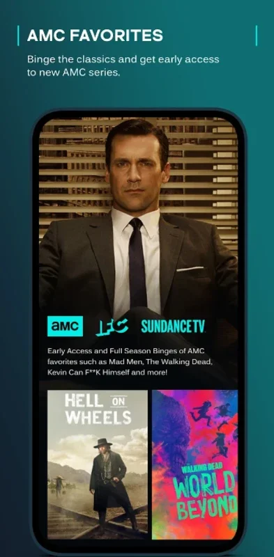 AMC+ for Android - Stream Endless Entertainment