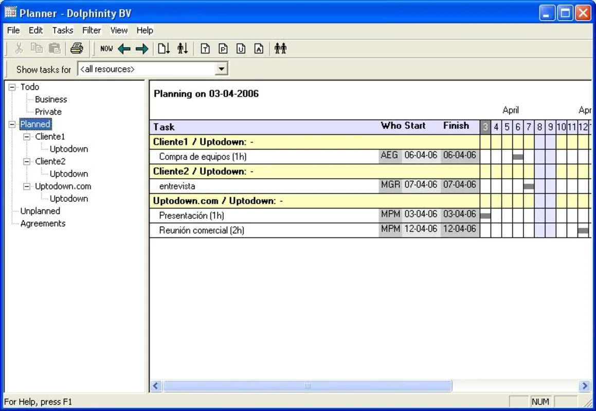 Dolphinity Planner for Windows - Simplify Company Calendar Management