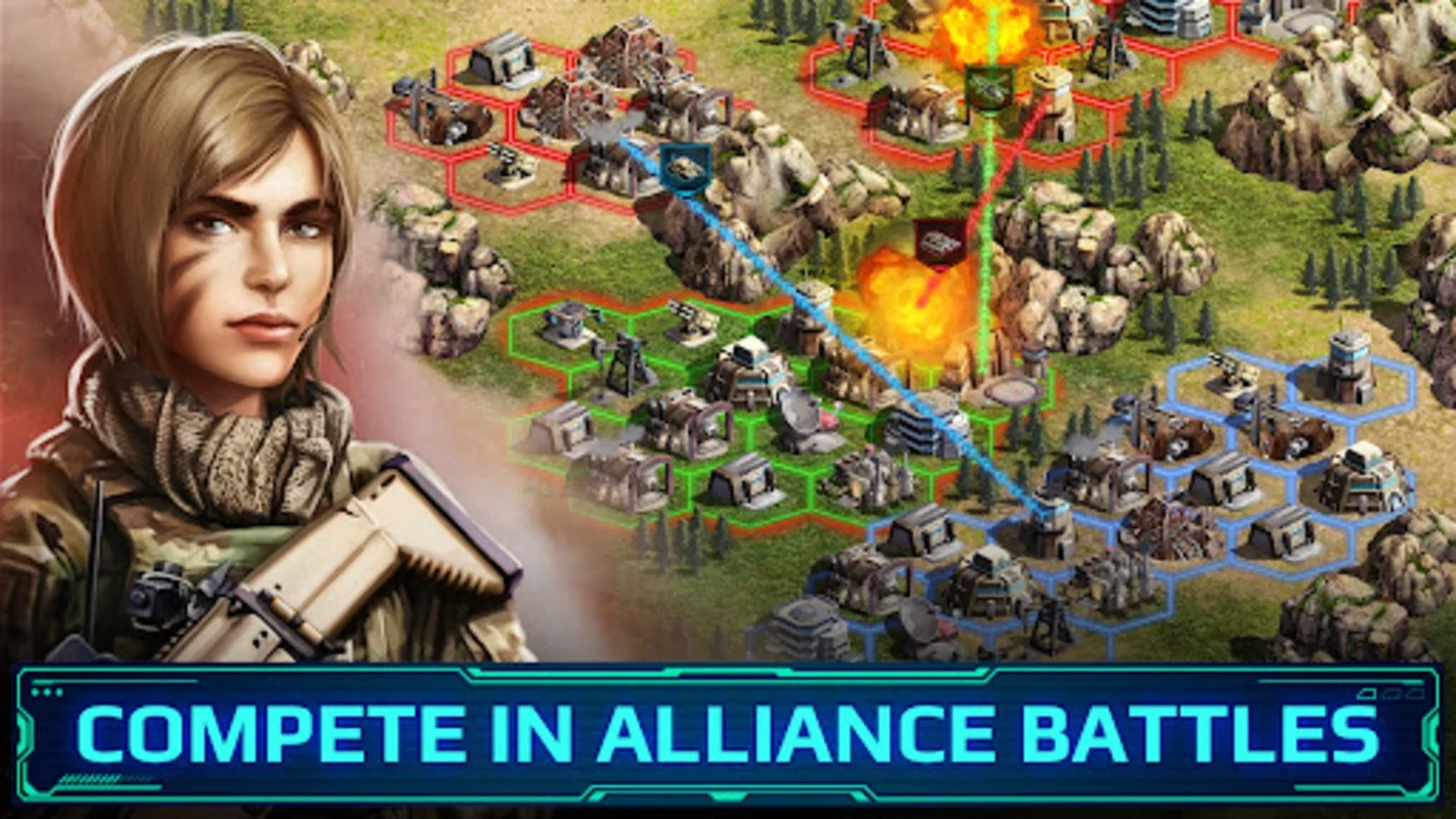 War of Nations for Android - Strategic Military Management