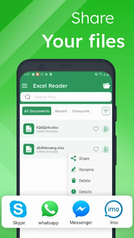 Edit Excel Spreadsheets Reader for Android - Manage Spreadsheets on the Go