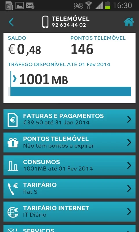 Área Cliente for Android - Streamline MEO Services