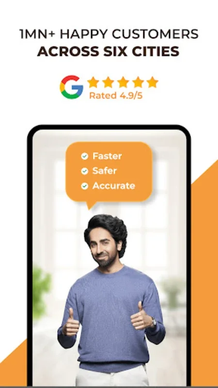 Orange Health Lab Test At Home for Android - Fast & Convenient