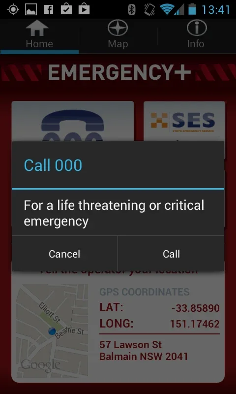 Emergency+ for Android: Precise Emergency Assistance