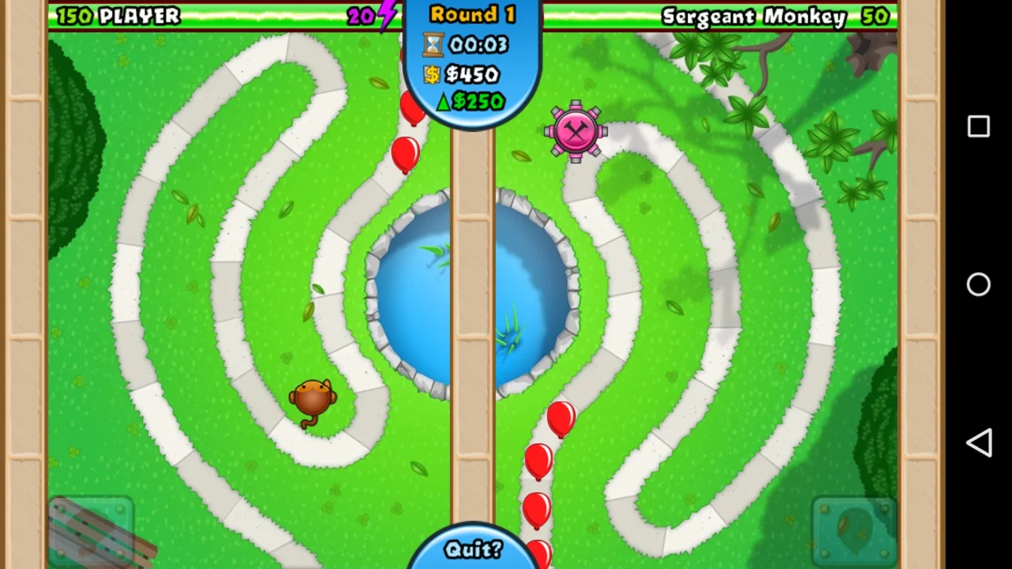 Bloons TD Battles for Android - Battle Against Powerful Generals