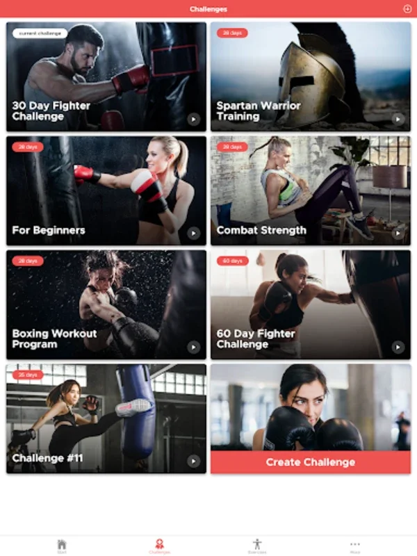 30 Day Fighter Challenge for Android - Transformative Workouts