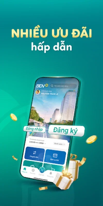 BIDV SmartBanking for Android - Secure and Customizable Banking