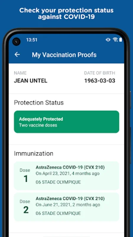 VaxiCode for Android - Efficient Vaccination Status Management