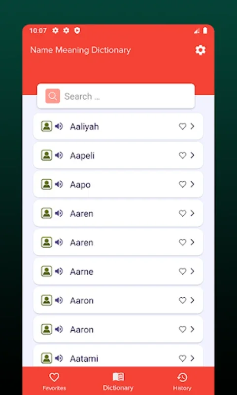 Name Meaning Dictionary for Android - Explore Name Origins