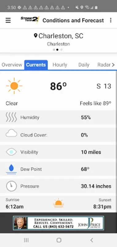 WCBD Weather for Android - Stay Ahead with Local Forecasts