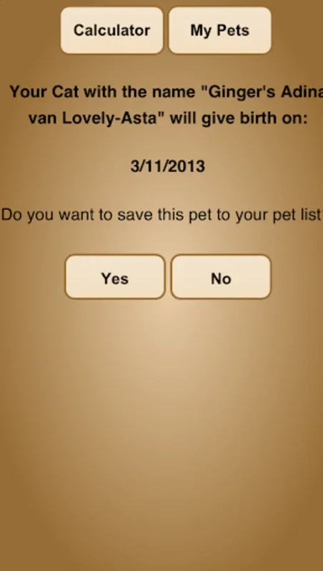 Petpregnancy for Android: Accurate Pet Pregnancy Tracking