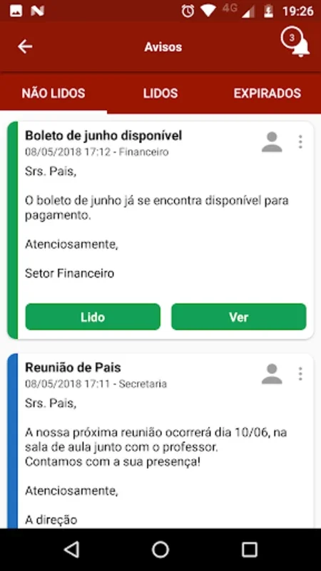 Colégio Oficina VoCê for Android - Streamlined School Platform