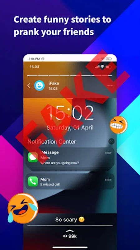 iFake for Android: Create Prank Chats and Notifications