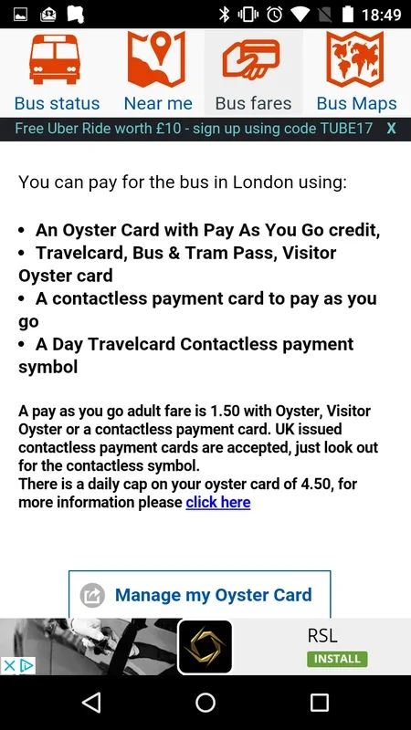 London Bus for Android - Navigate London Easily