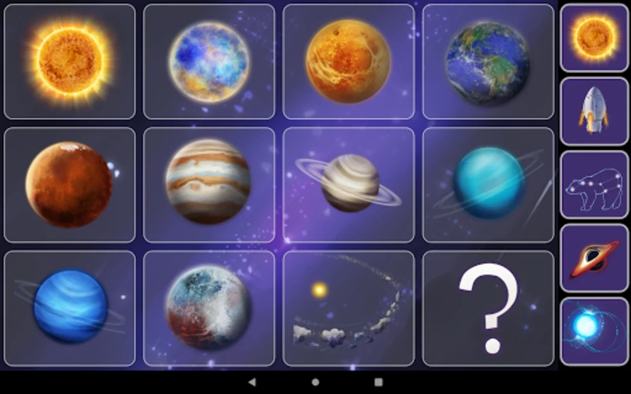 Space game for kids Planets for Android - Download the APK from AppHuts