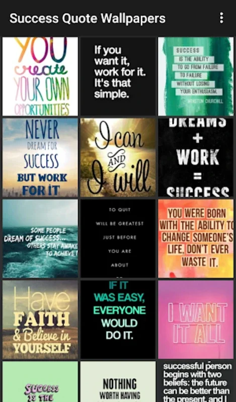 Success Quote Wallpapers for Android - Boost Your Motivation