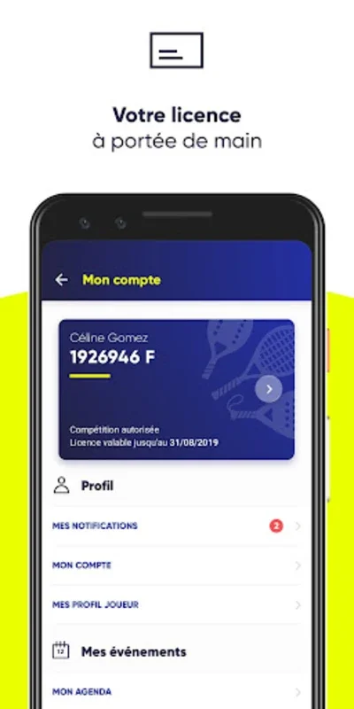 Ten'Up for Android - Organize Tennis & Padel Sessions