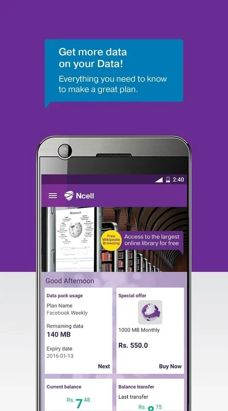 Ncell for Android: Comprehensive Mobile Management