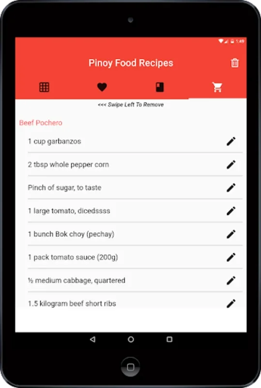 Filipino Food Recipes for Android - Rich Culinary Experience