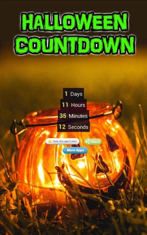 Halloween Countdown for Android - Enjoy the Spooky Countdown