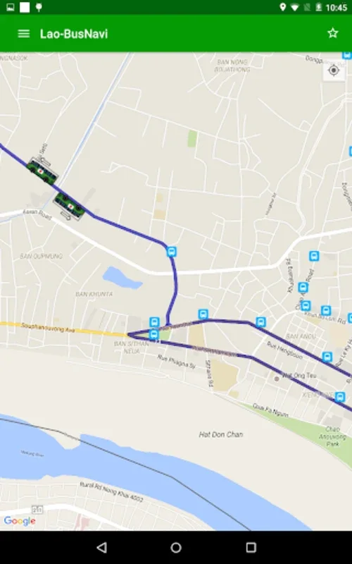 Lao Bus Navi for Android - Efficient Bus Navigation