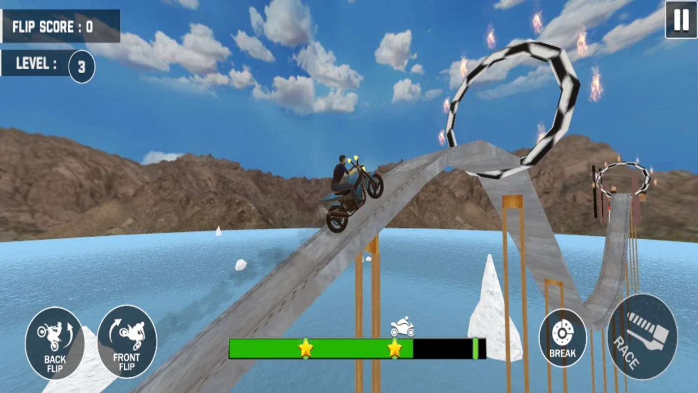 Motor Bike Stunt for Android - Thrilling Stunt Game