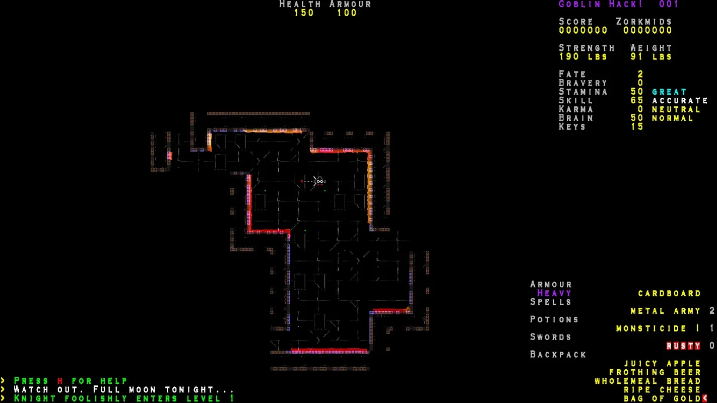 Goblin Hack for Windows - A Free Roguelike Adventure