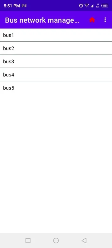 Bus net work management for Android - Simplify Network Management