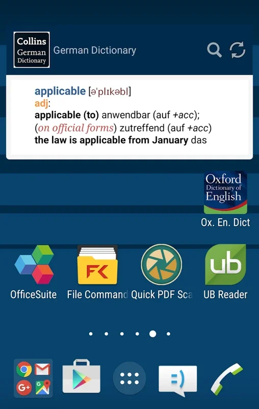 Collins German Dictionary for Android - Enhance Your Language Skills