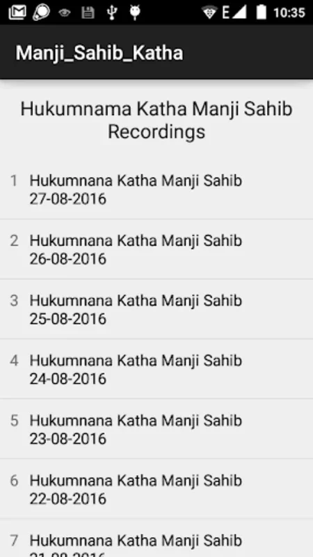 Katha from Manji Sahib for Android - Spiritual Teachings App