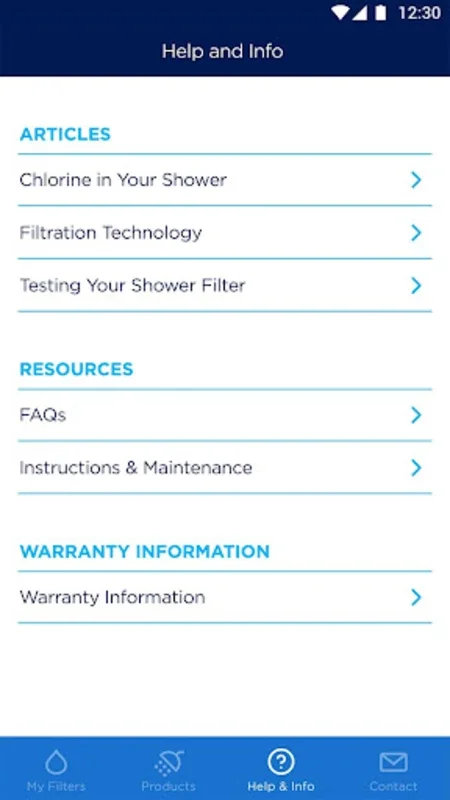 Sprite Showers for Android: Optimize Home Water Filtration