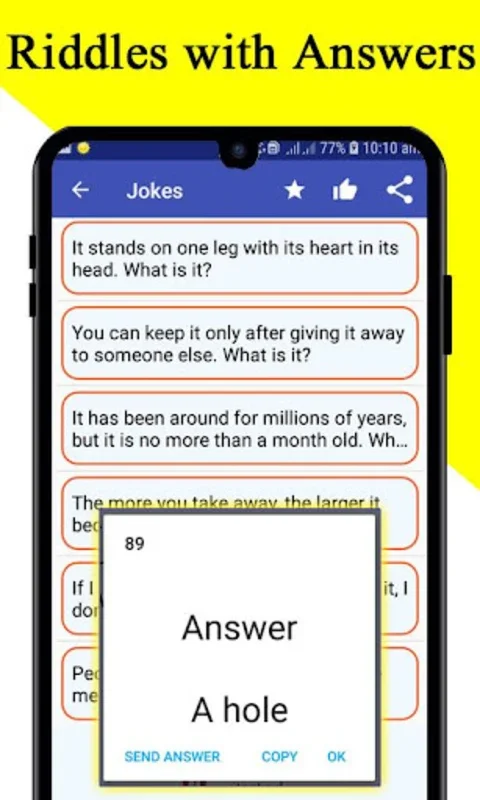 Jokes And Riddles in English for Android - Offline Fun