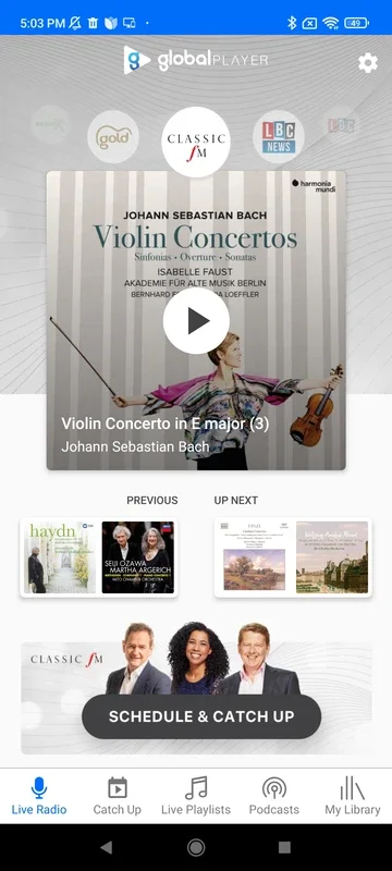 Classic FM for Android: Rich Classical Music Experience