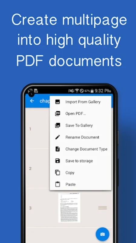 Fast Scanner for Android: Efficient Document Scanning