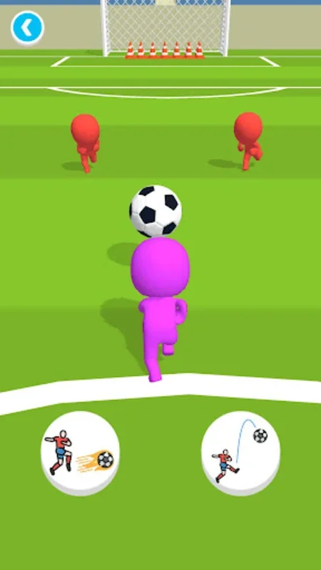 Soccer Runner for Android - Thrilling Dribbling and Scoring