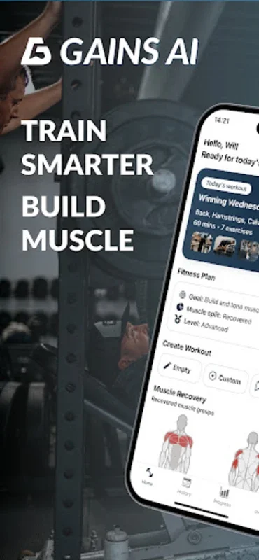 GainsAI for Android - Personalized Fitness App