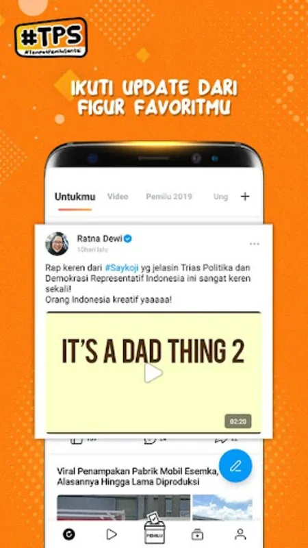 BaBe+ Indonesia for Android - Comprehensive News Source