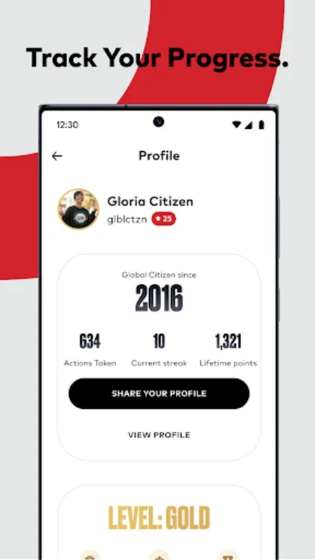 Global Citizen for Android - Empower Global Change