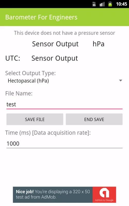 Barometer For Engineers for Android - Accurate Pressure Measurement