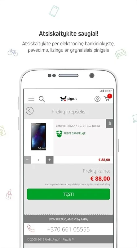 Pigu.lt for Android - Shop Over 3M Products Easily