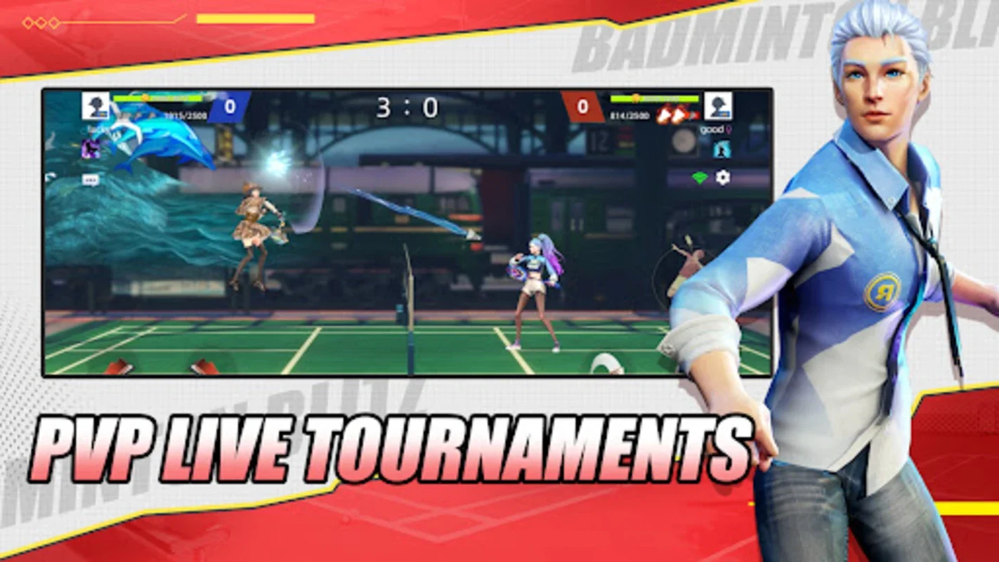 Badminton Blitz - Championship for Android - No Downloading Needed