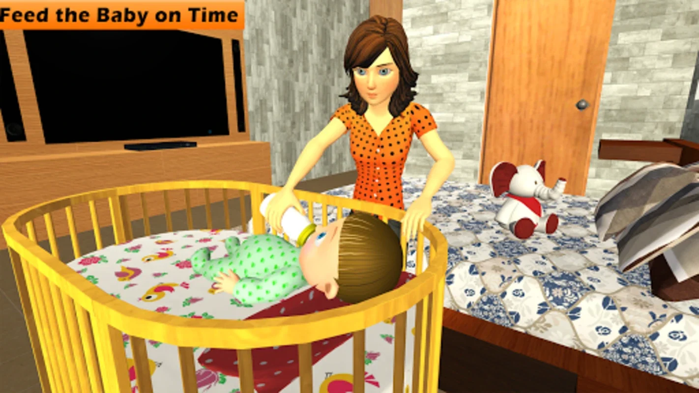 Virtual Mom Baby Care for Android - Manage Family Life in a Virtual World