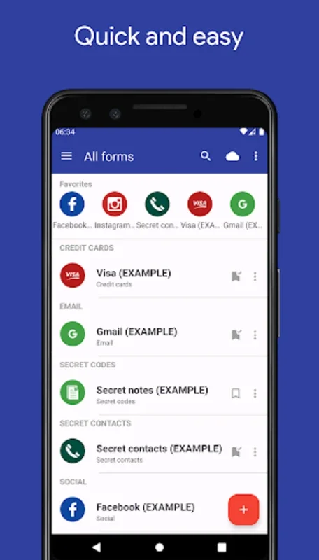 Password Cloud: Data Safe for Android - No Download Needed