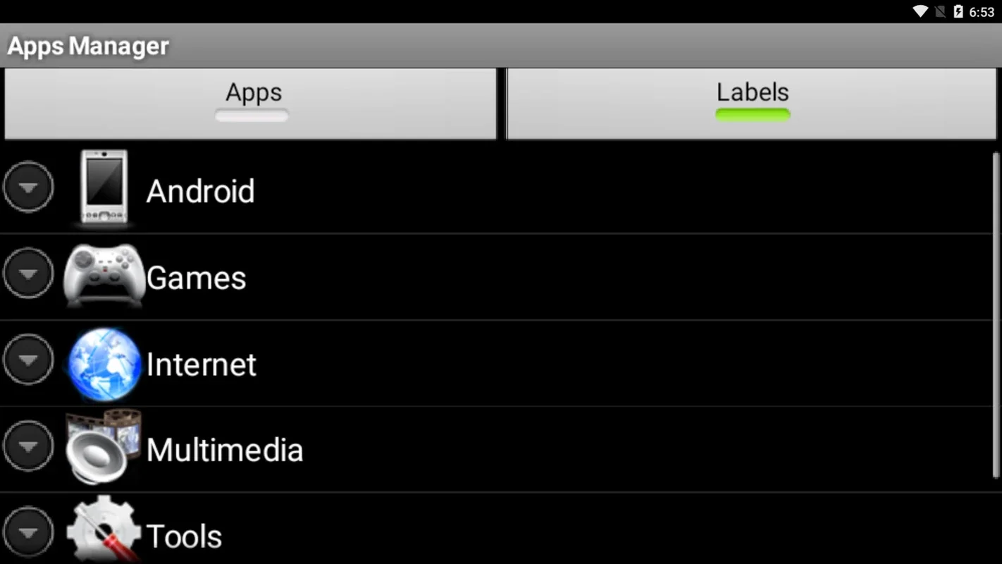 Apps Manager for Android: Organize Your Apps Efficiently