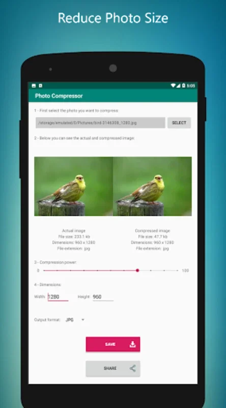 Photo Compressor Free for Android - Download the APK from AppHuts