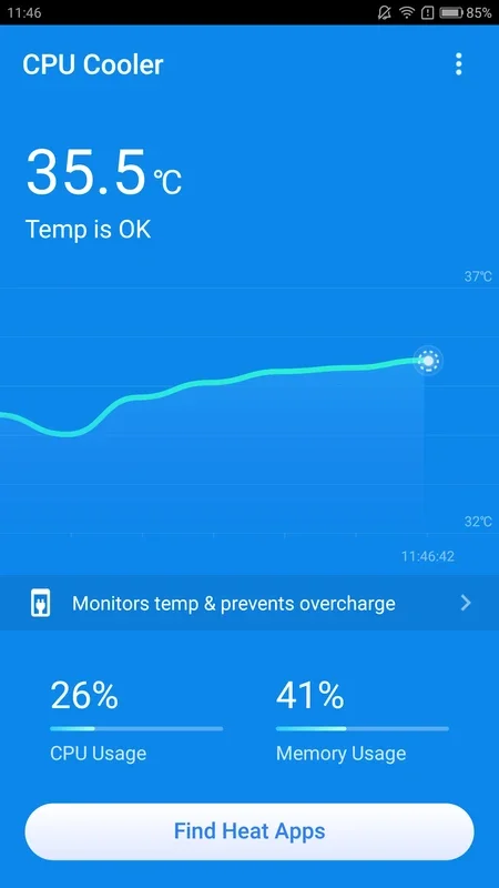 CPU Cooler for Android - Optimal Temperature Maintenance