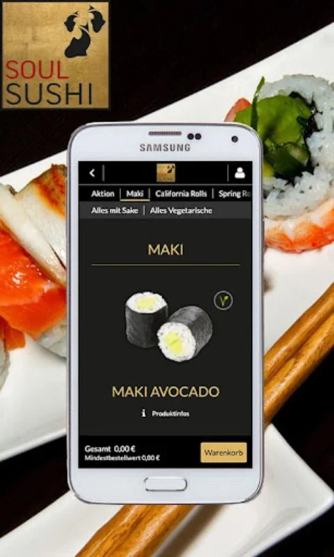 Soul Sushi for Android - A Culinary Delight